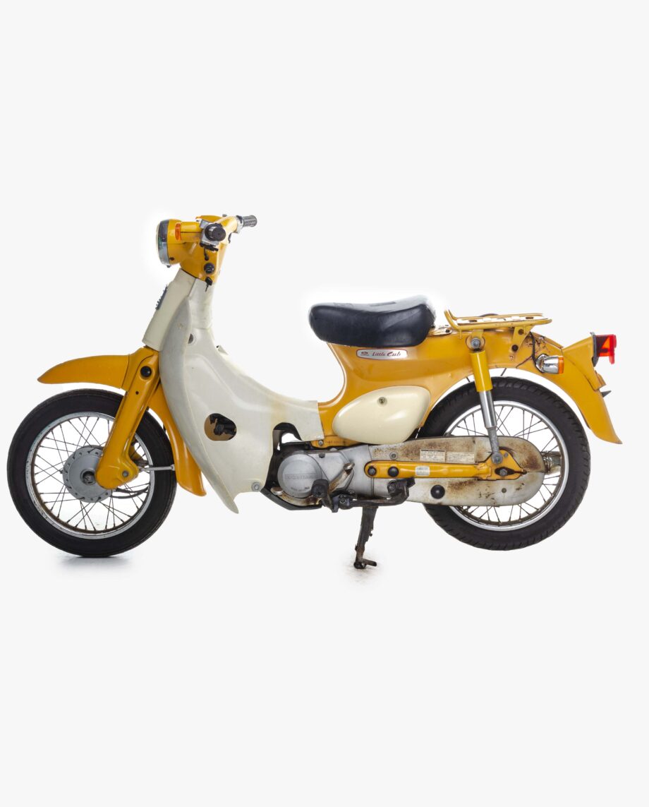 Honda C50L Little Cub Geel - 24777 km - Afbeelding 6