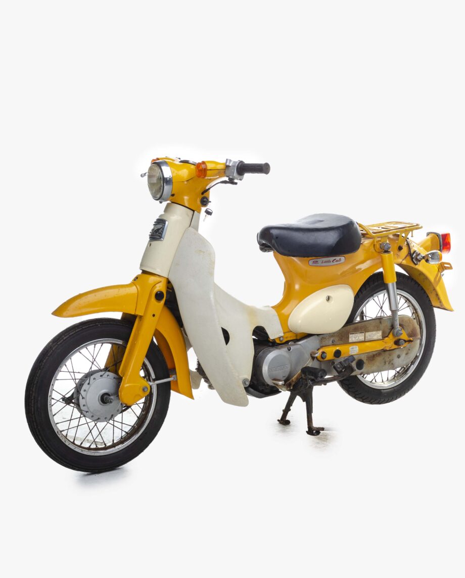 Honda C50L Little Cub Geel - 24777 km - Afbeelding 5