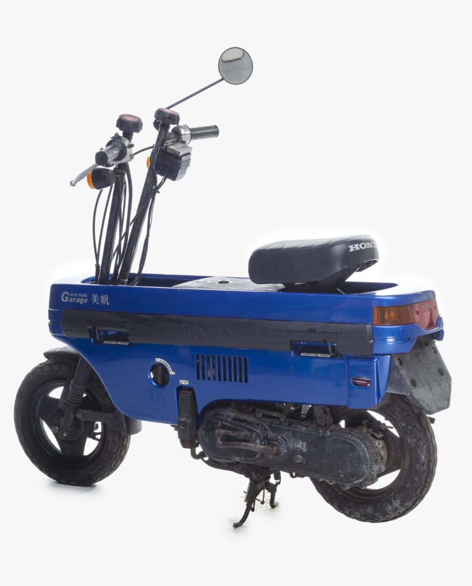 Honda Motocompo, Honda AB12, Honda trunk bike. Kleur blauw PTX_1544