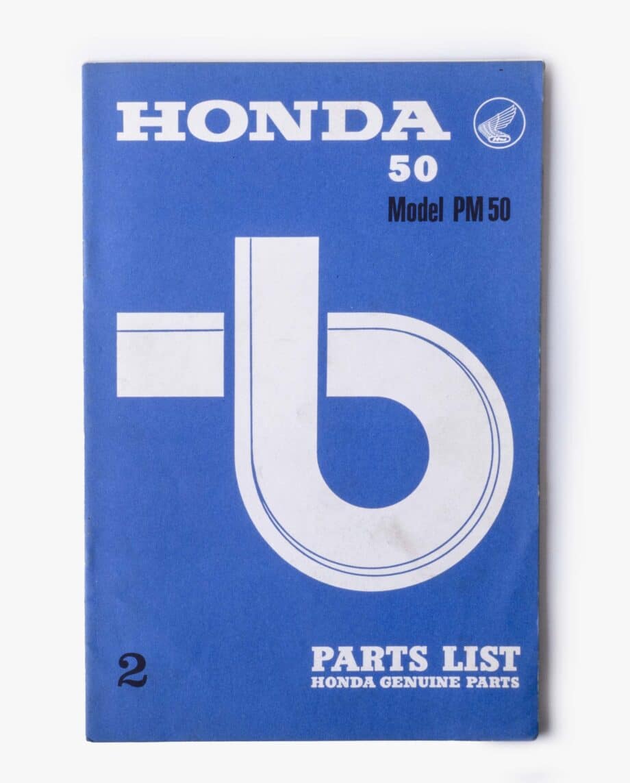 Parts list Honda PM50 (10301)