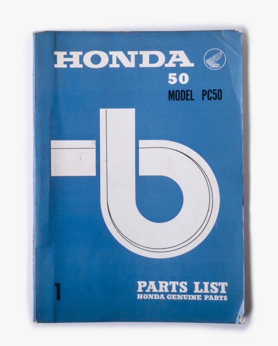 Parts list Honda PC50 (10303)