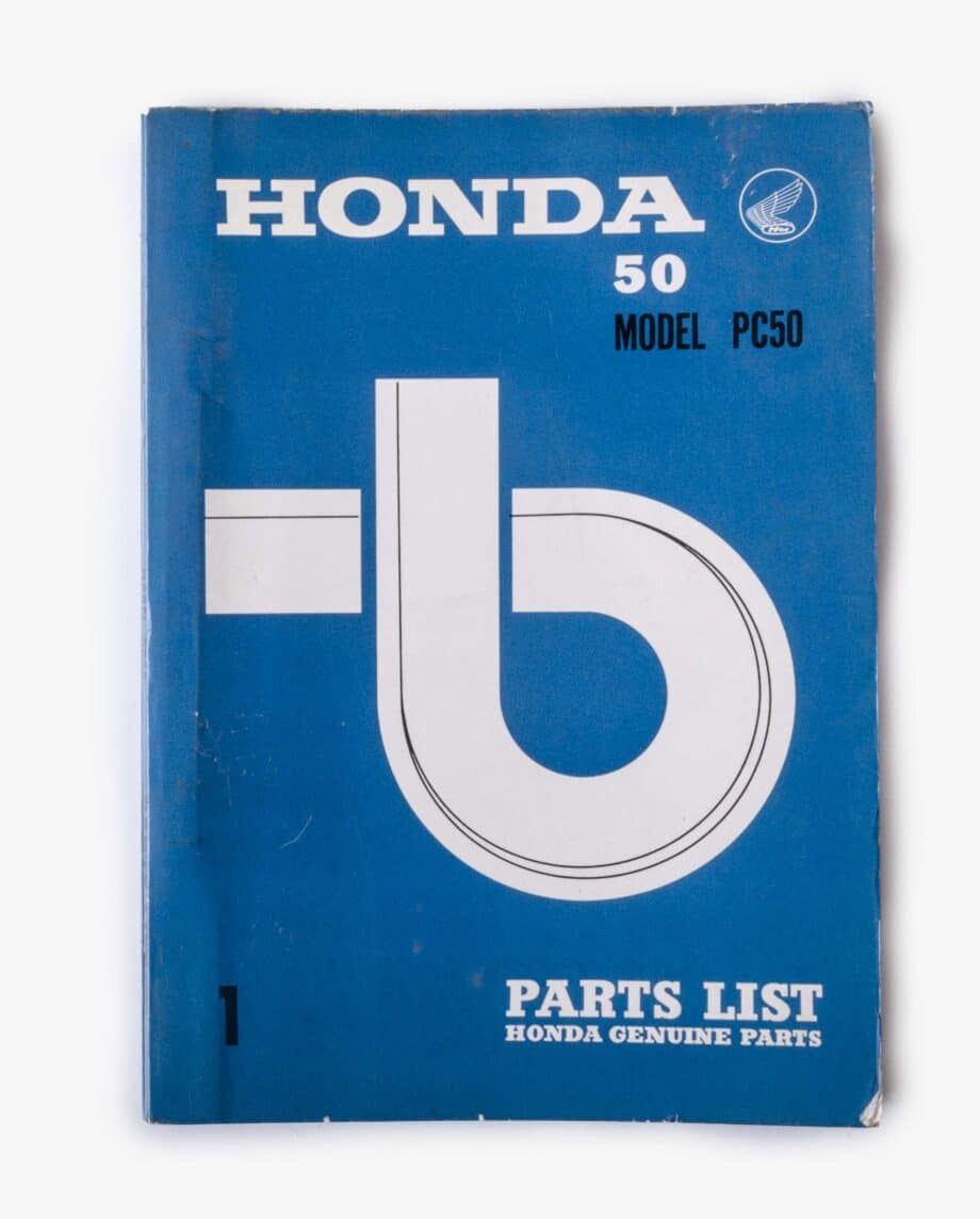 Parts list Honda PC50 (10304)