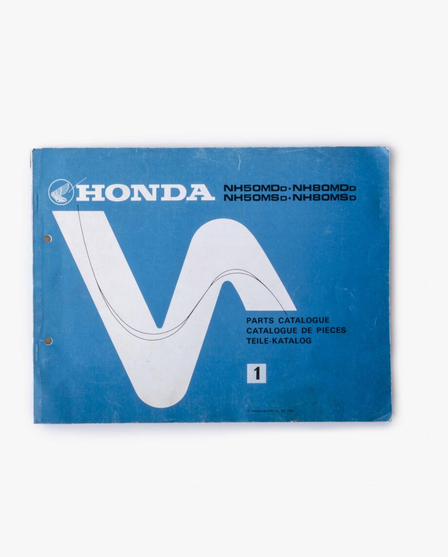 Parts list Honda NH50 NH80 (10305)