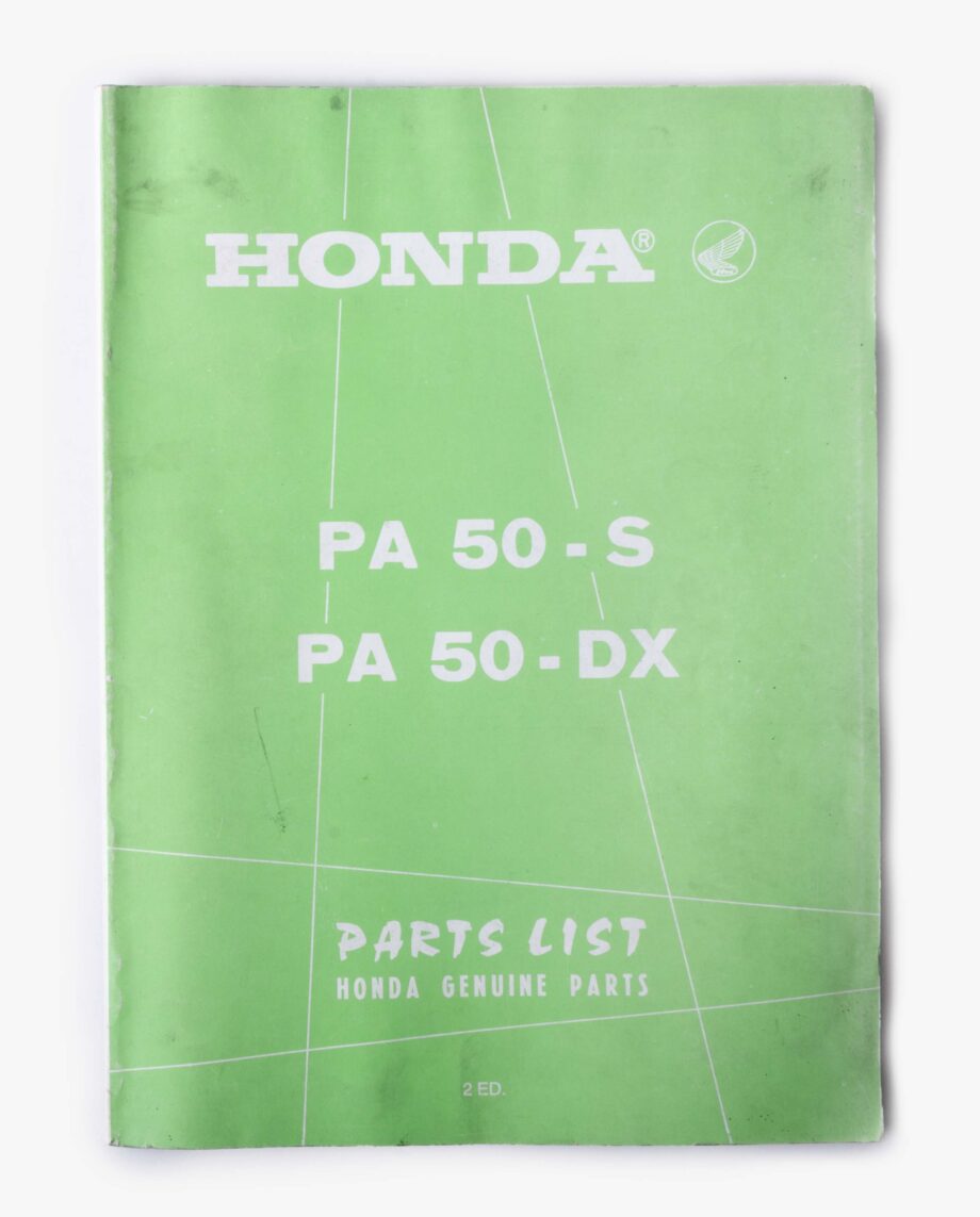 Parts list Honda PA50 (10312)