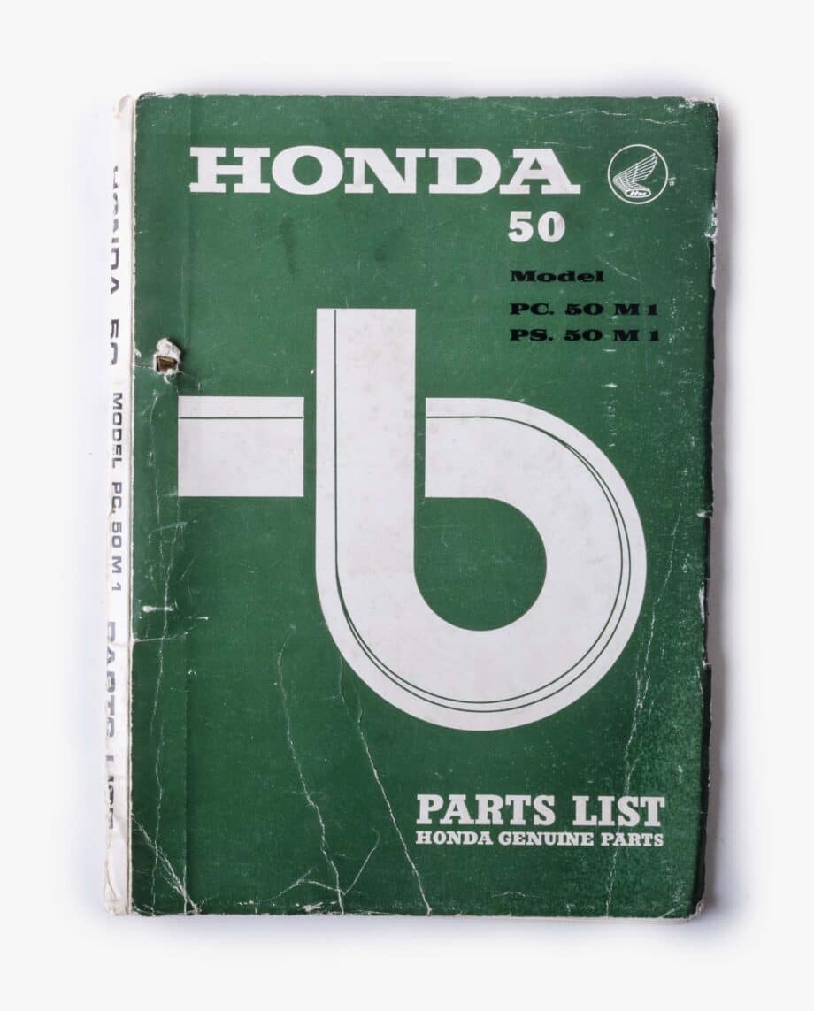 Parts list Honda PC50 PS50 (10315)