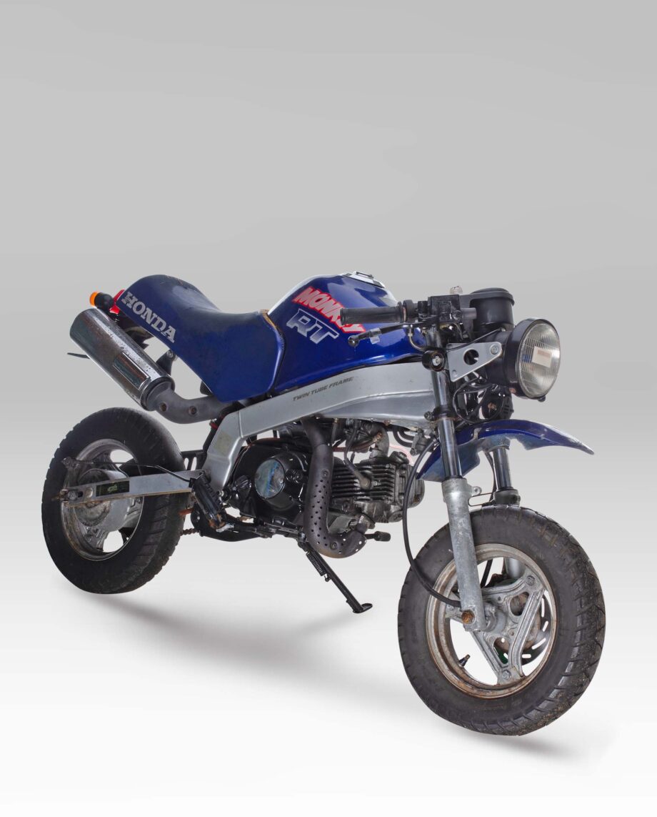 Honda Monkey RT blauw - 9282 km