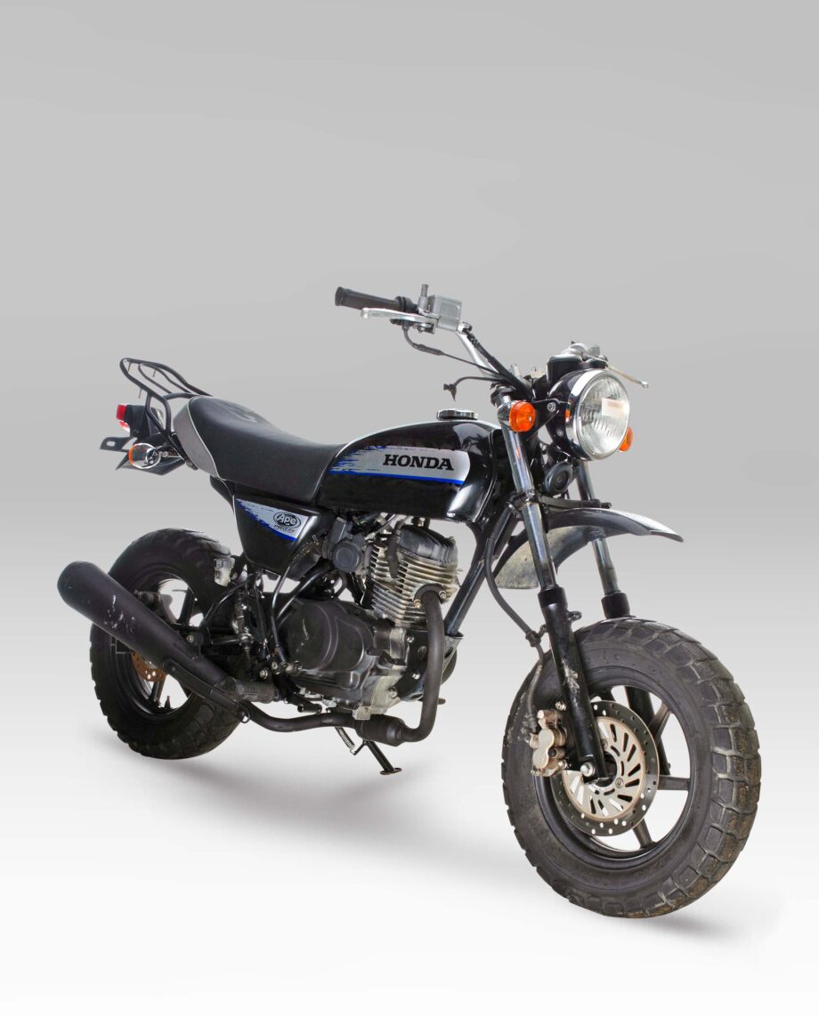 Honda Ape XZ50 FI zwart-zilver - 34728 km