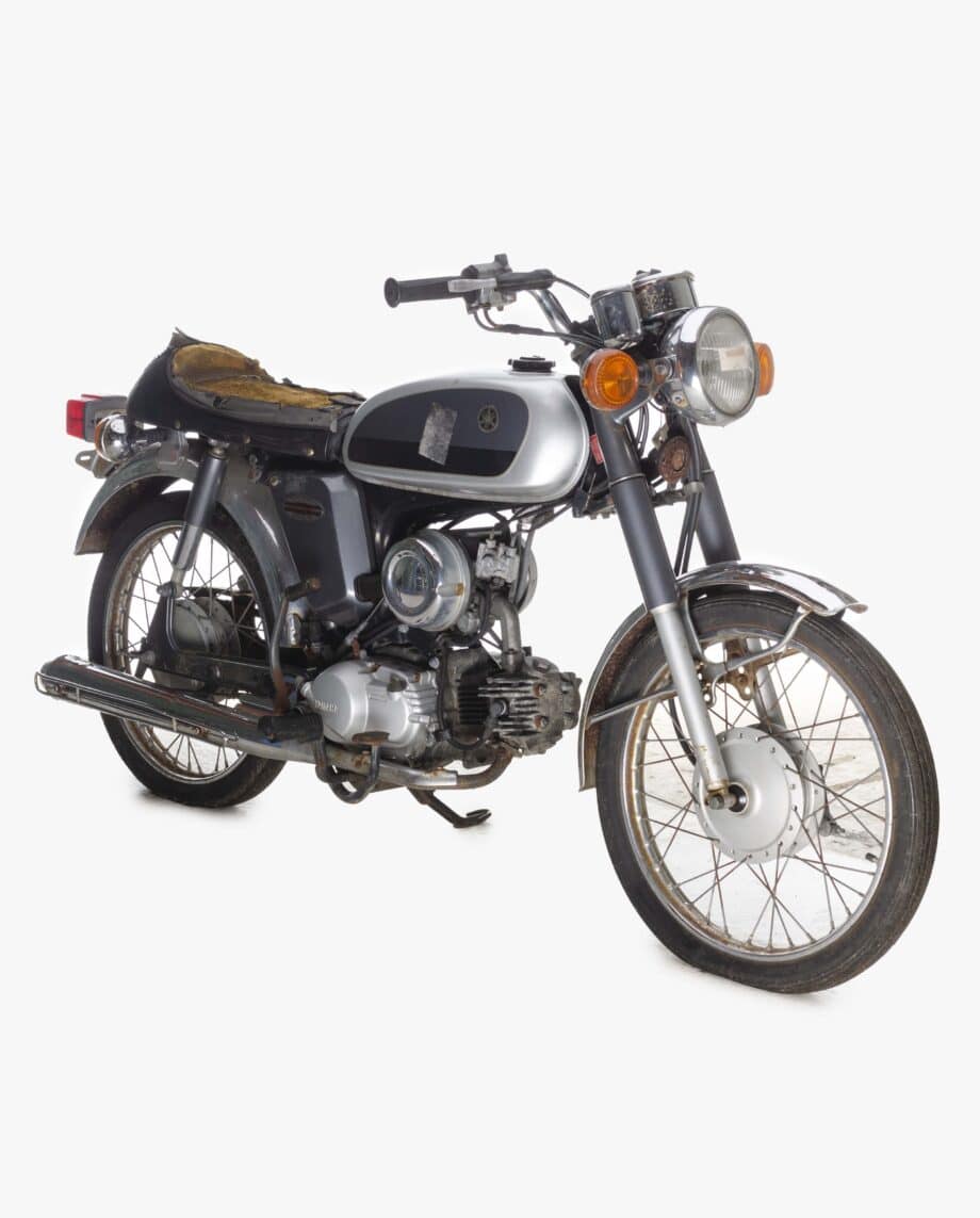 Yamaha YB-1 50 Four zilver - 36724 km - Afbeelding 5