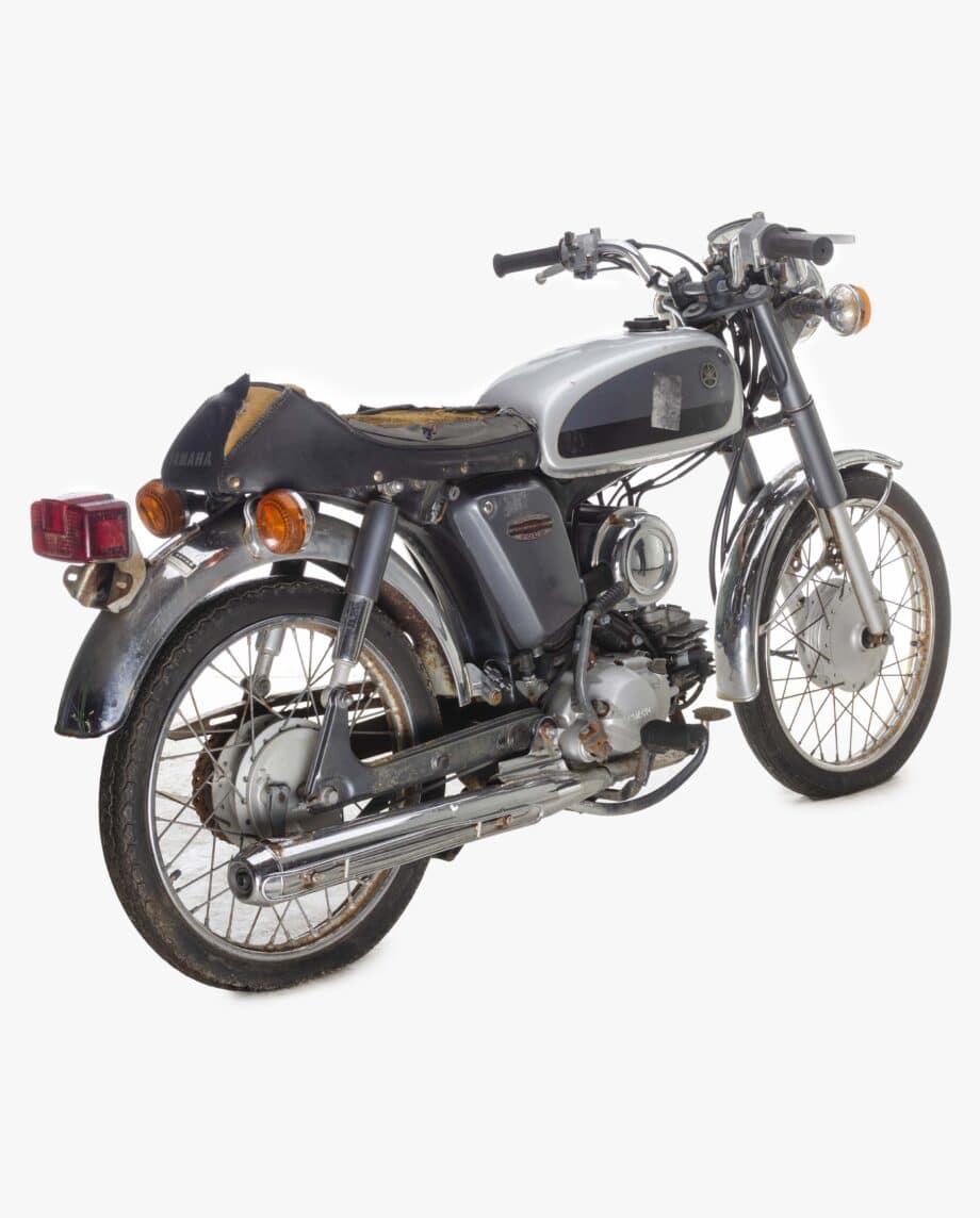 Yamaha YB-1 50 Four zilver - 36724 km - Afbeelding 7