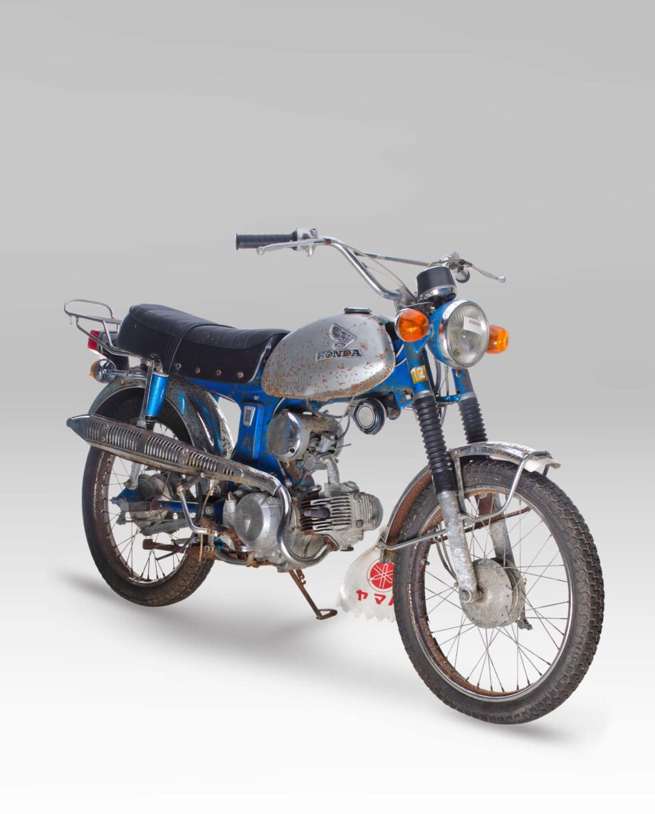 Honda CL90 blauw-zilver - 1902 km