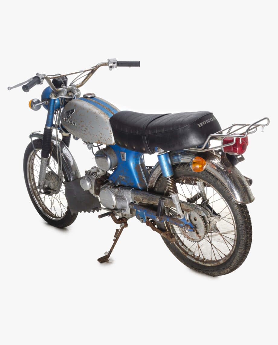 Honda CL90 blauw-zilver - 1902 km - Afbeelding 2