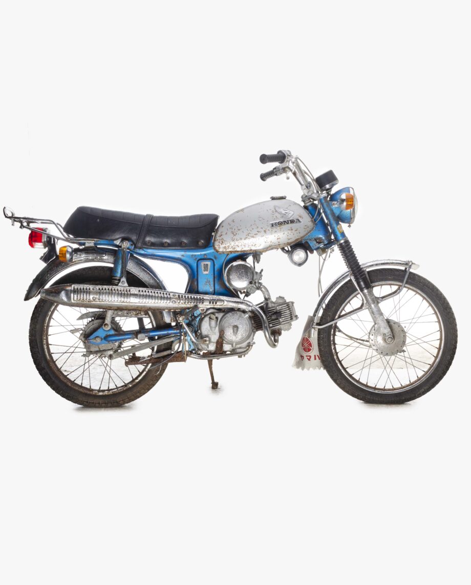 Honda CL90 blauw-zilver - 1902 km - Afbeelding 6