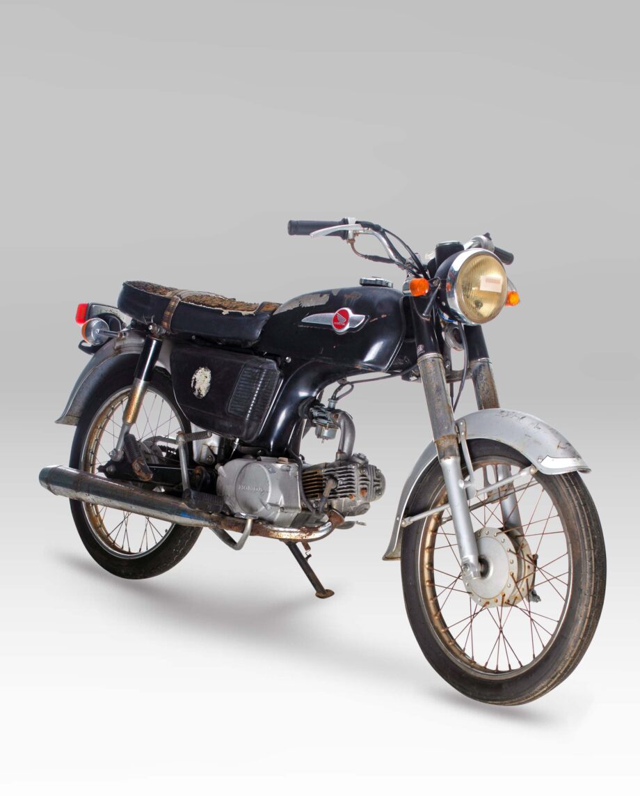 Honda CD90 Benly zwart - 657 km