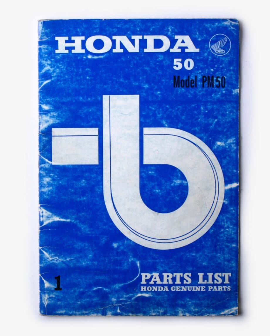 Parts list Honda PM50 (10481)