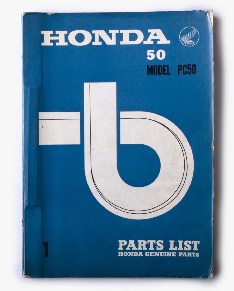 Parts list Honda PC50 (10482)