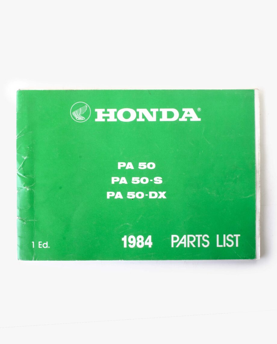 Parts list PA50 (10503)