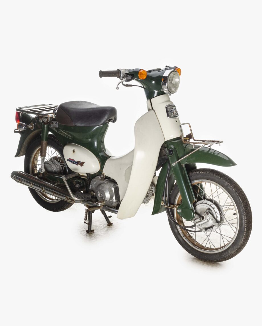 Honda C50 Little Cub groen - 7901 km