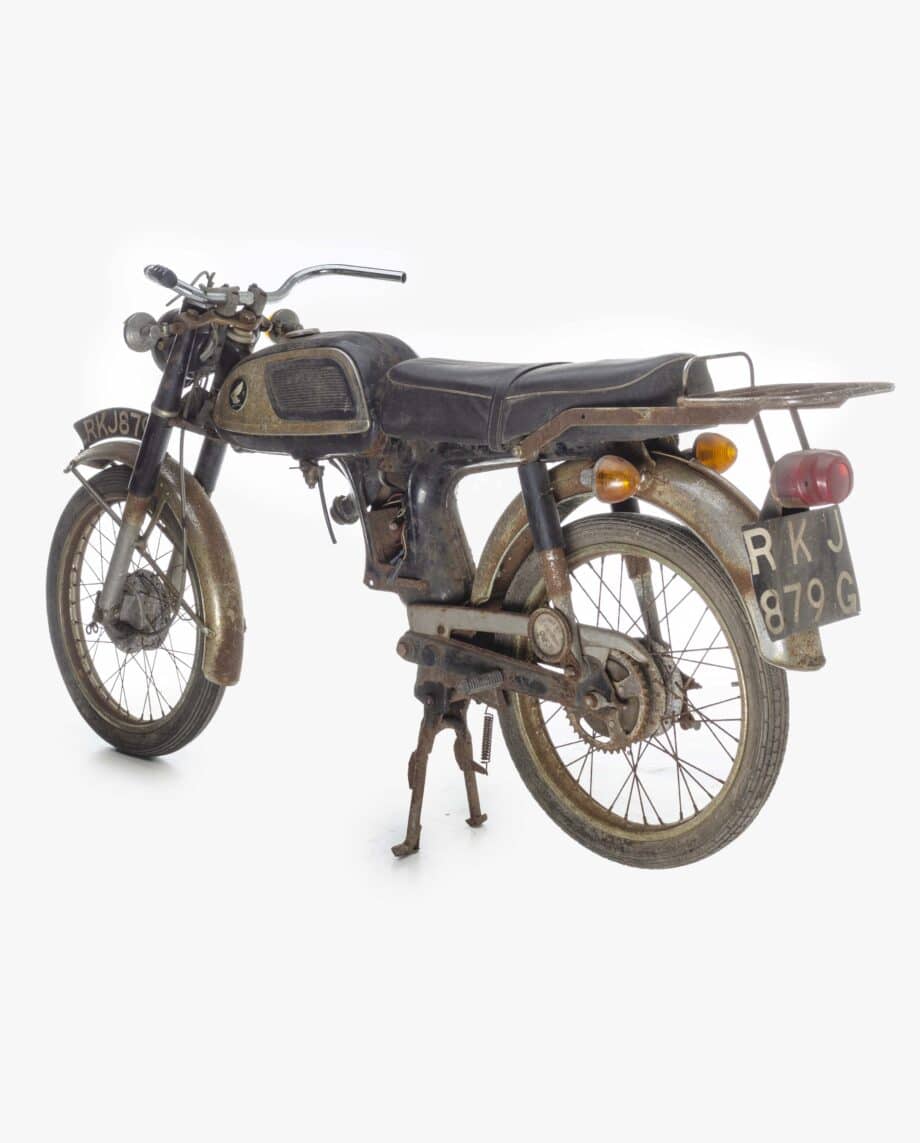 Honda SS50 E rolling frame zwart - 7006 km - Afbeelding 2