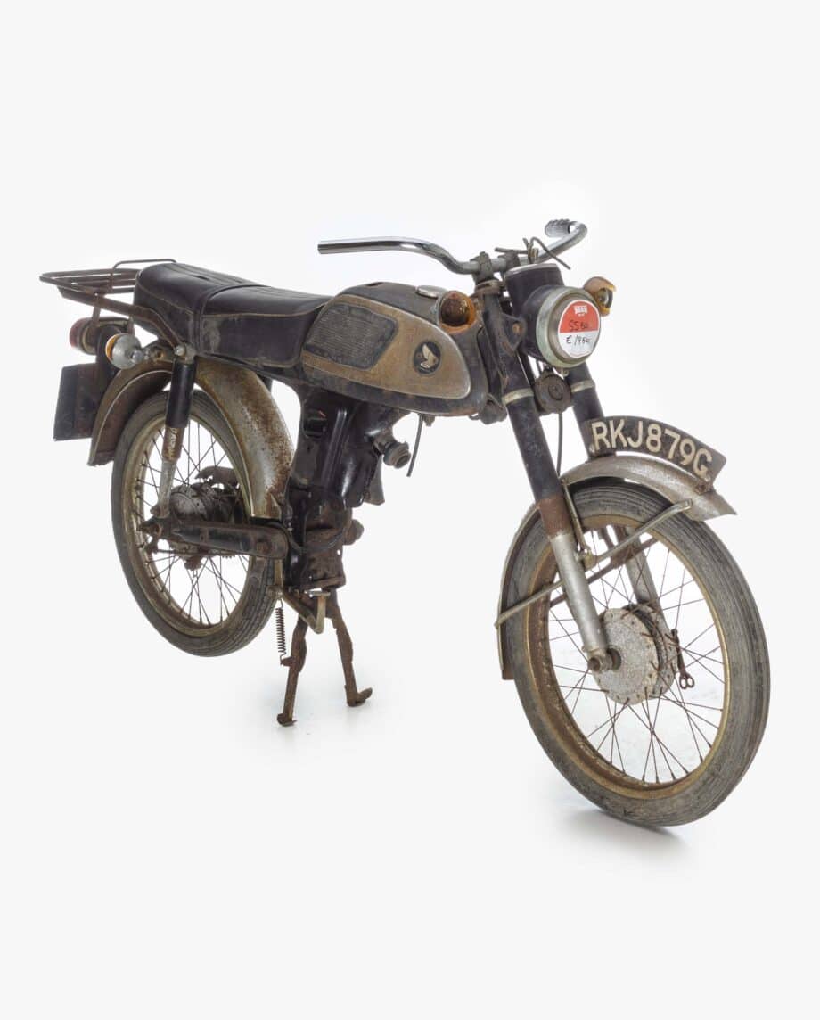 Honda SS50 E rolling frame zwart - 7006 km - Afbeelding 5