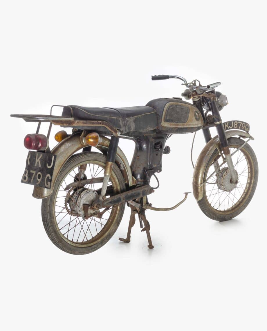 Honda SS50 E rolling frame zwart - 7006 km - Afbeelding 7