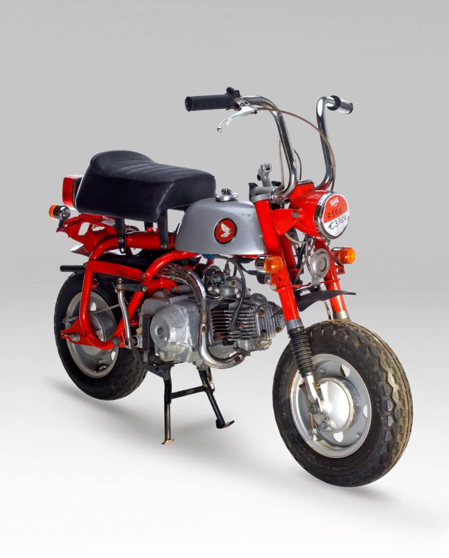 Honda Monkey Z50Z rood - 4815 km PTX_6436-1