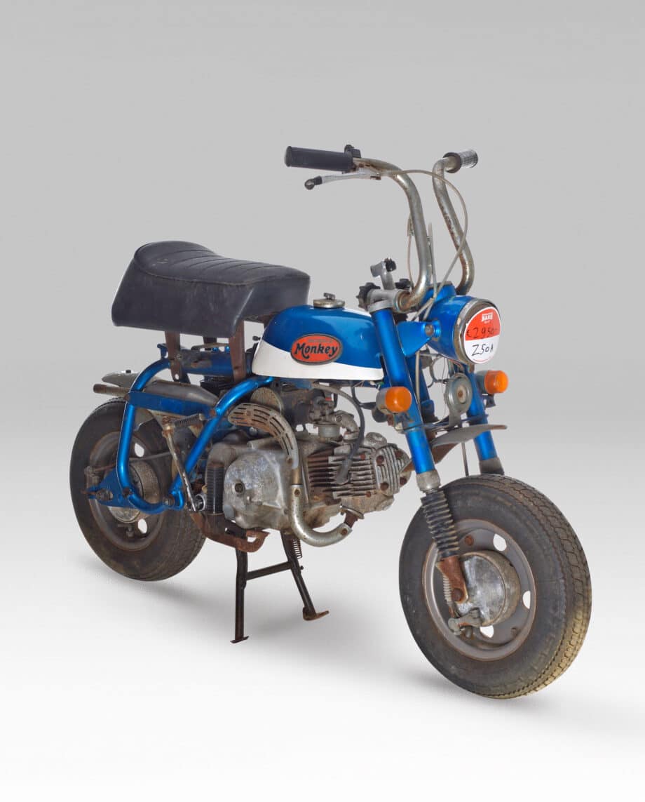 Honda Monkey Z50Z blauw - 5051 km (6473)PTX_6473-1