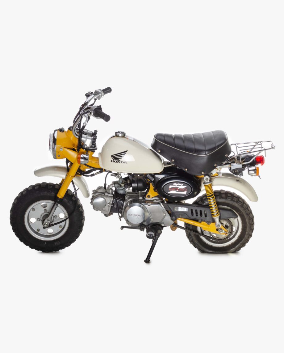 Honda Monkey 2006 wit-geel - 6680 km - Afbeelding 3