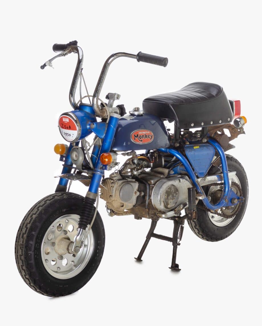 Honda Monkey Z50Z blauw - 4411 km - Afbeelding 4