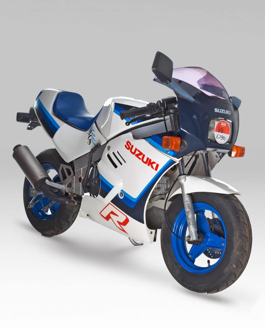 Suzuki RB50 GAG wit-blauw - 1009 km