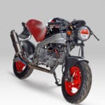 Honda Monkey-R zwart-rood - 3979 km