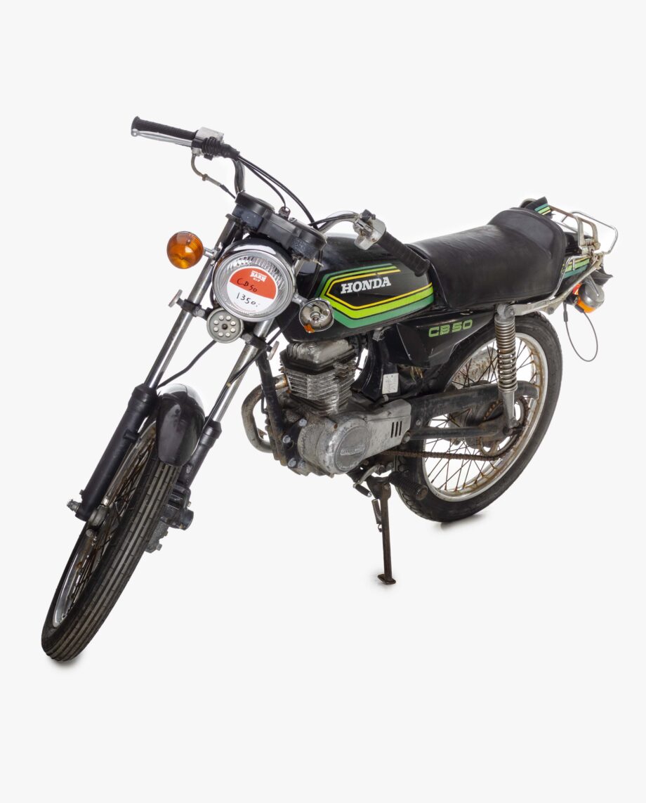 Honda CB50 S zwart - 36492 km - Afbeelding 4