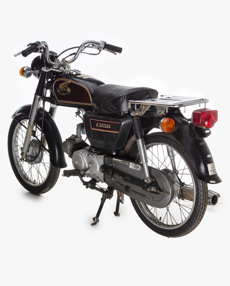 Honda CD50 Benly zwart-grijs - 55819 km - Afbeelding 2