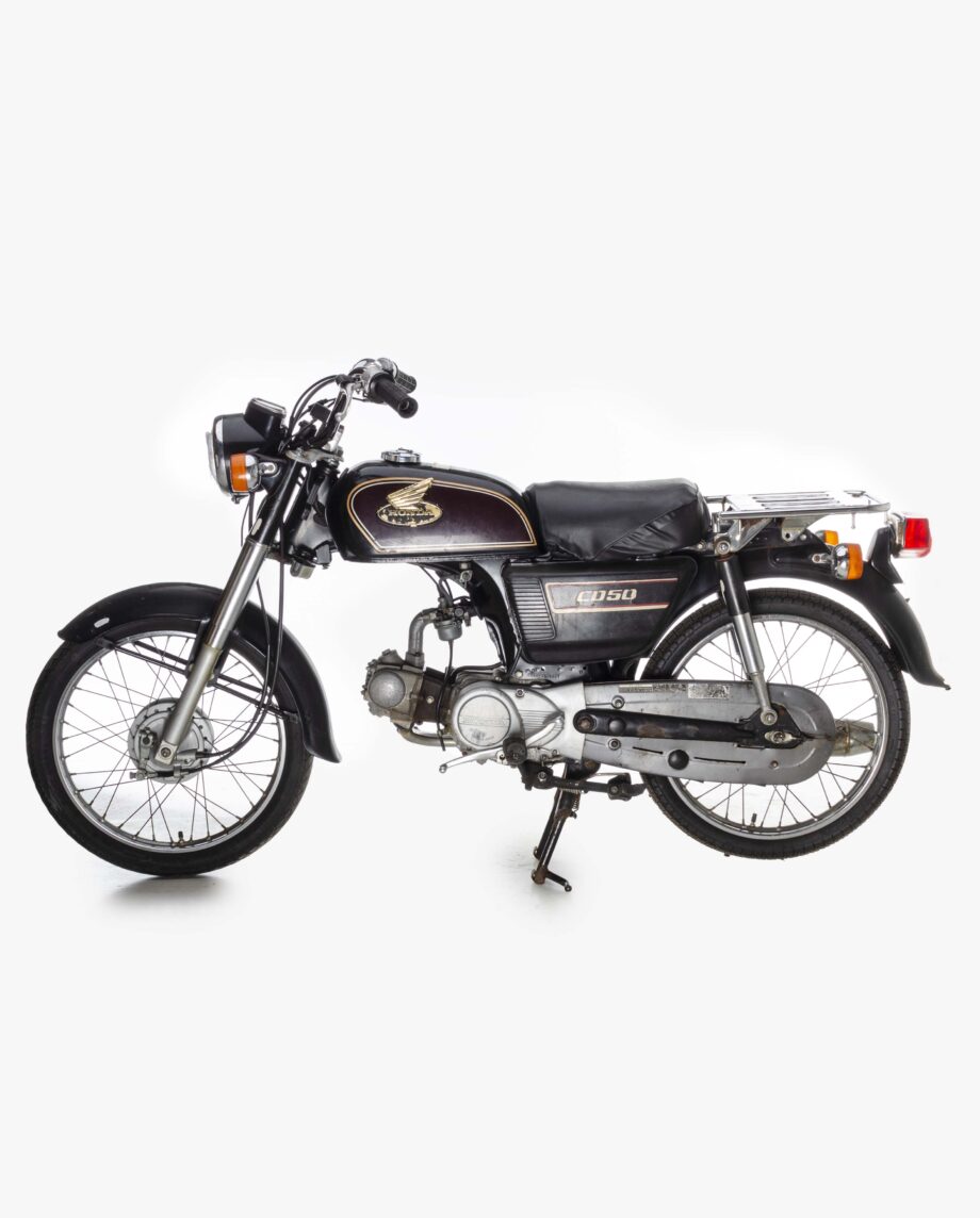 Honda CD50 Benly zwart-grijs - 55819 km - Afbeelding 3