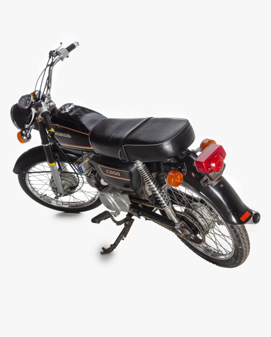 Honda CD50 Benly zwart - 33023 km - Afbeelding 2