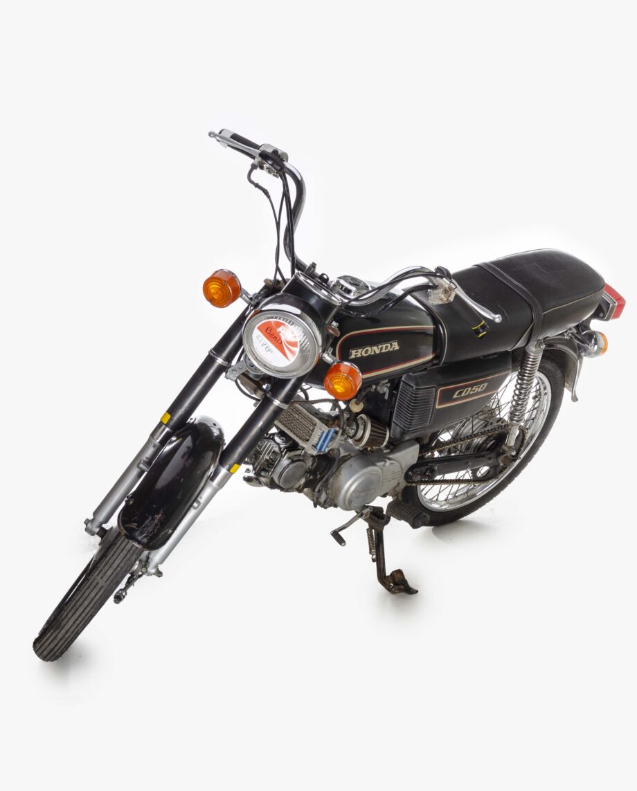 Honda CD50 Benly zwart - 33023 km - Afbeelding 4