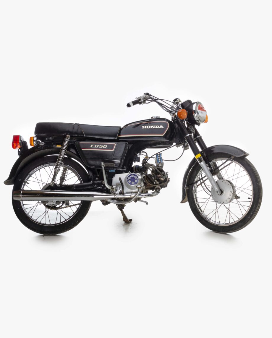 Honda CD50 Benly zwart - 33023 km - Afbeelding 6