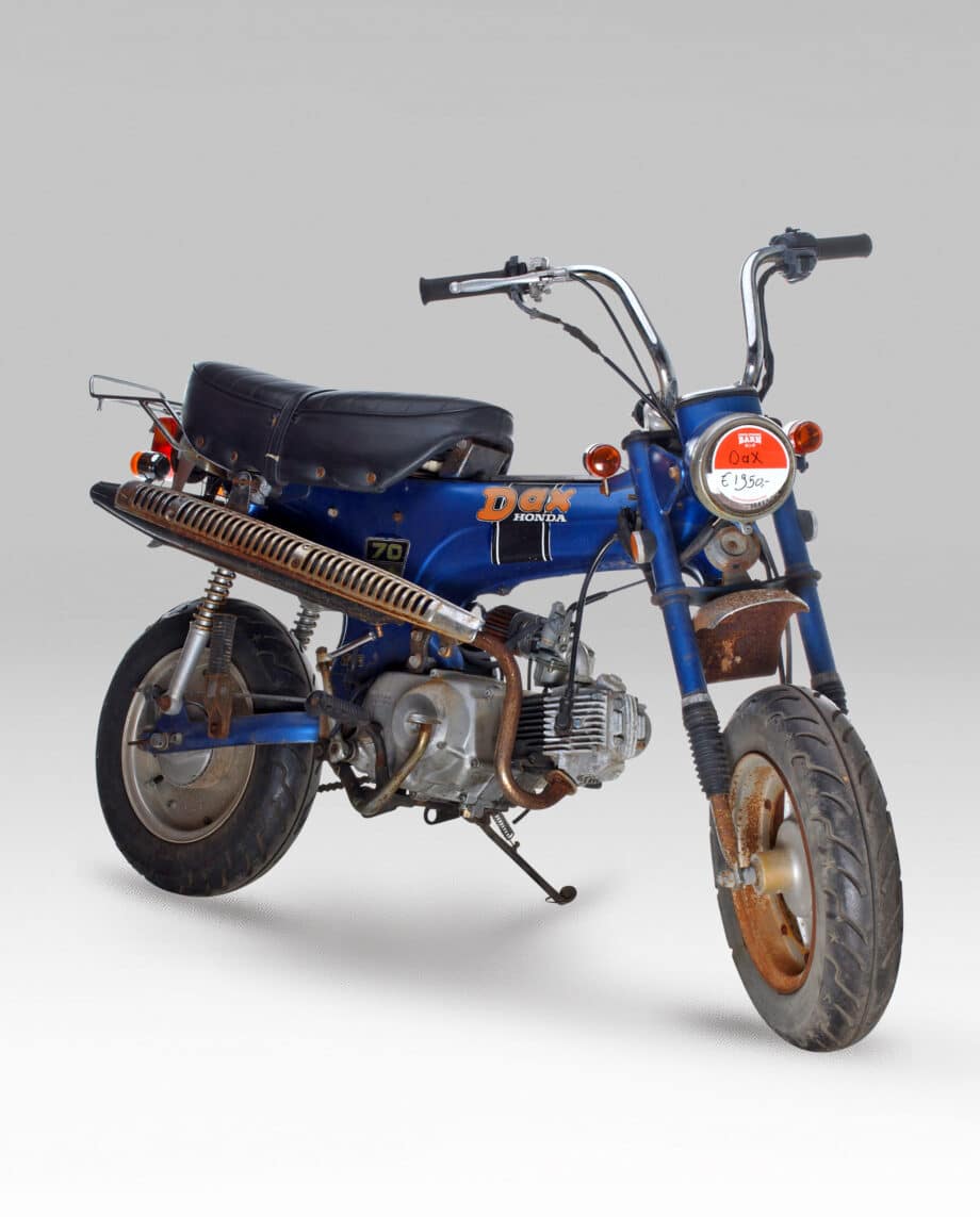 Honda Dax ST70 6V blauw - 7400 km