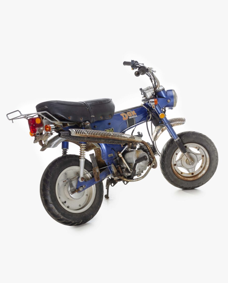 Honda Dax ST70 6V blauw - 7400 km - Afbeelding 7