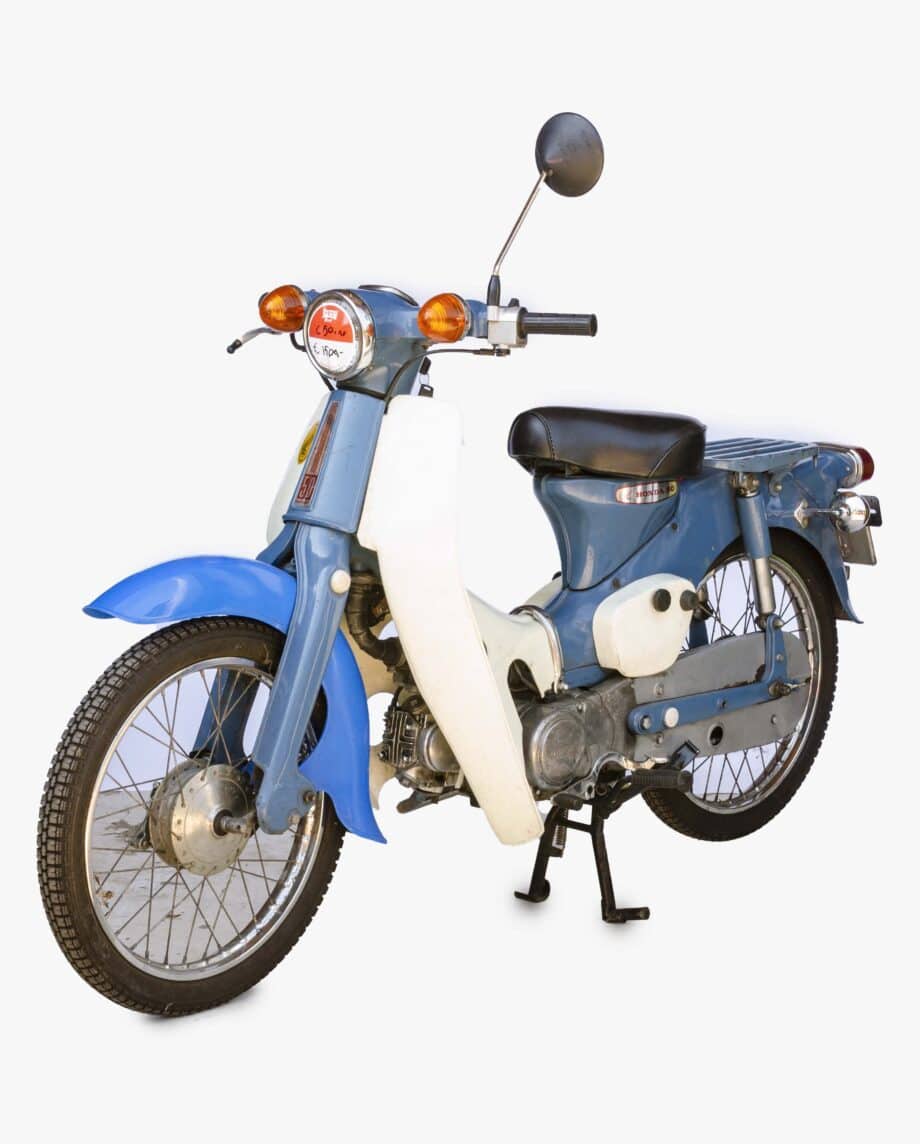Honda C50 Super Cub early 12V blue - 22051 miles - Image 4