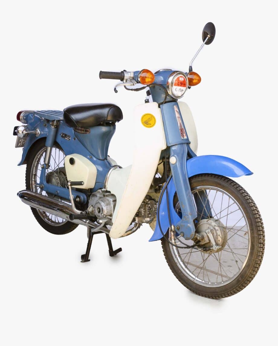 Honda C50 Super Cub early 12V blue - 22051 miles - Image 5