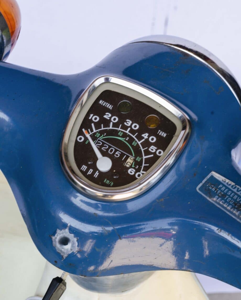 Honda C50 Super Cub early 12V blue - 22051 miles - Image 8