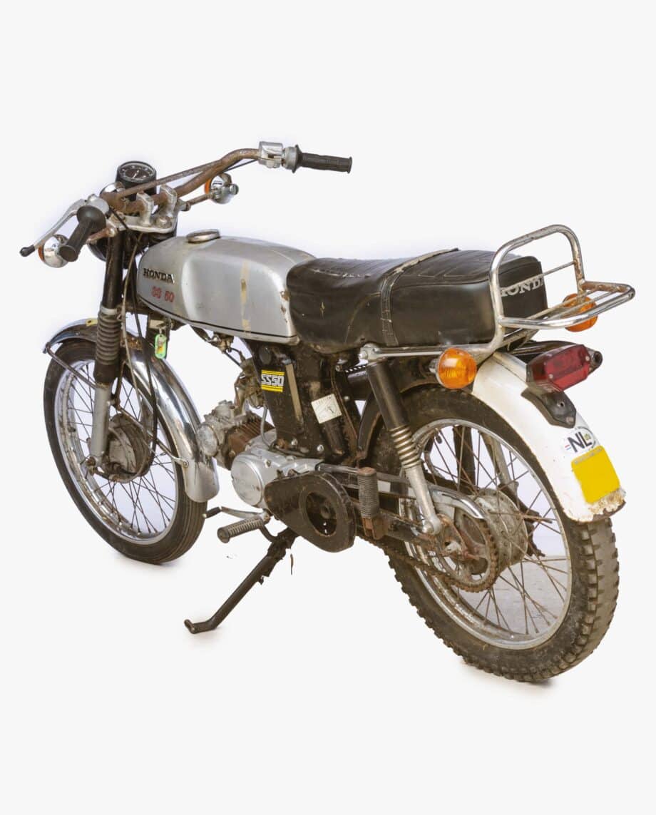 Honda SS50 zilver met kenteken - 19568 km - Afbeelding 2