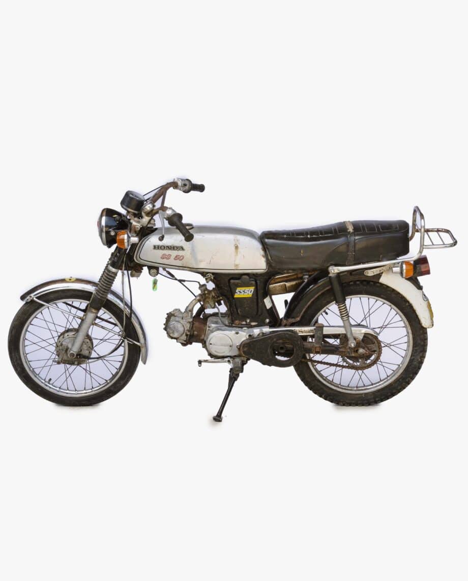 Honda SS50 zilver met kenteken - 19568 km - Afbeelding 3