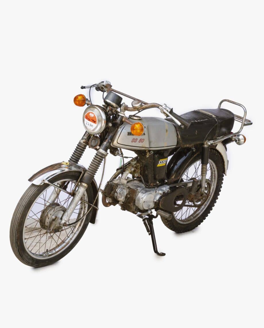 Honda SS50 zilver met kenteken - 19568 km - Afbeelding 4