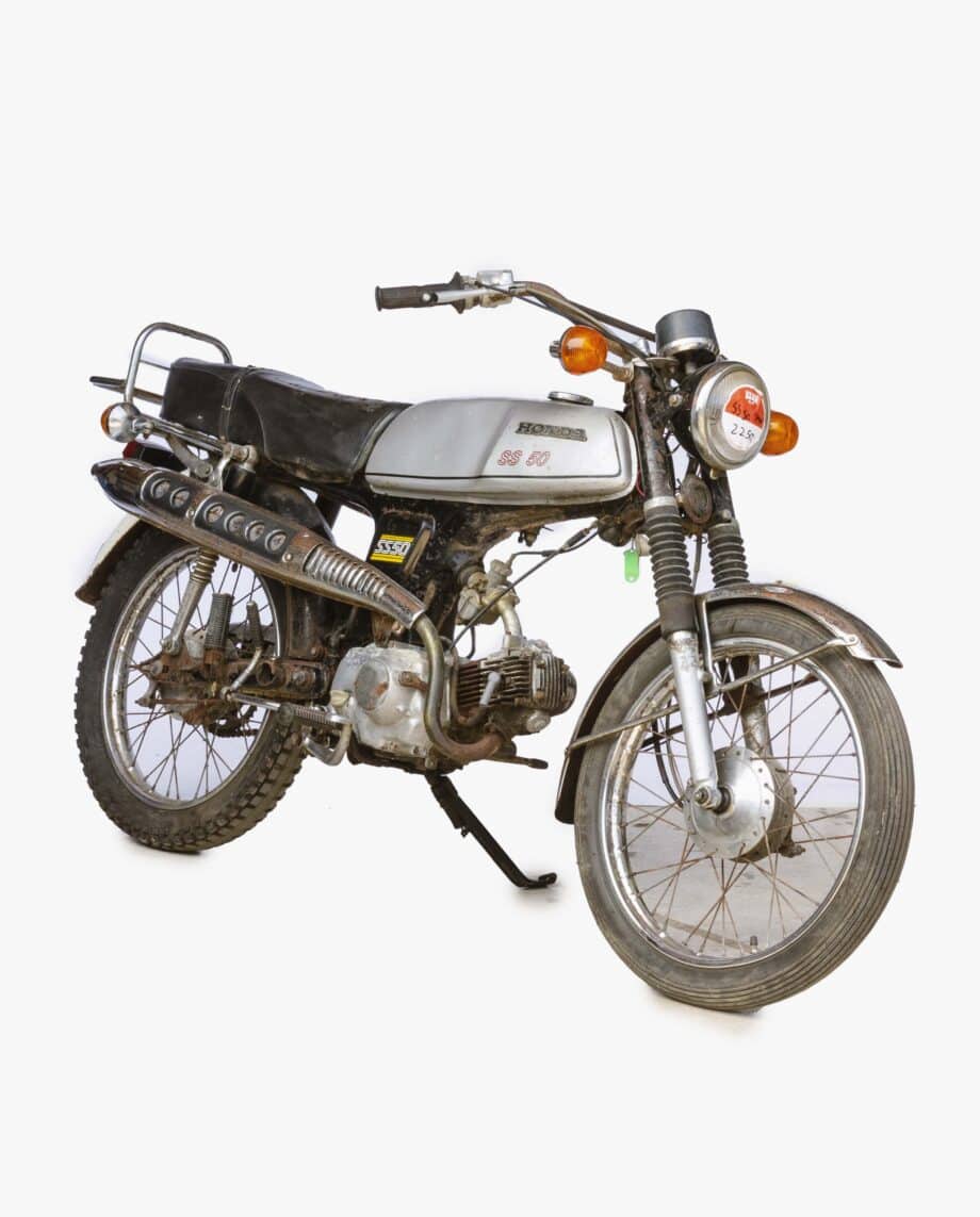 Honda SS50 zilver met kenteken - 19568 km - Afbeelding 5