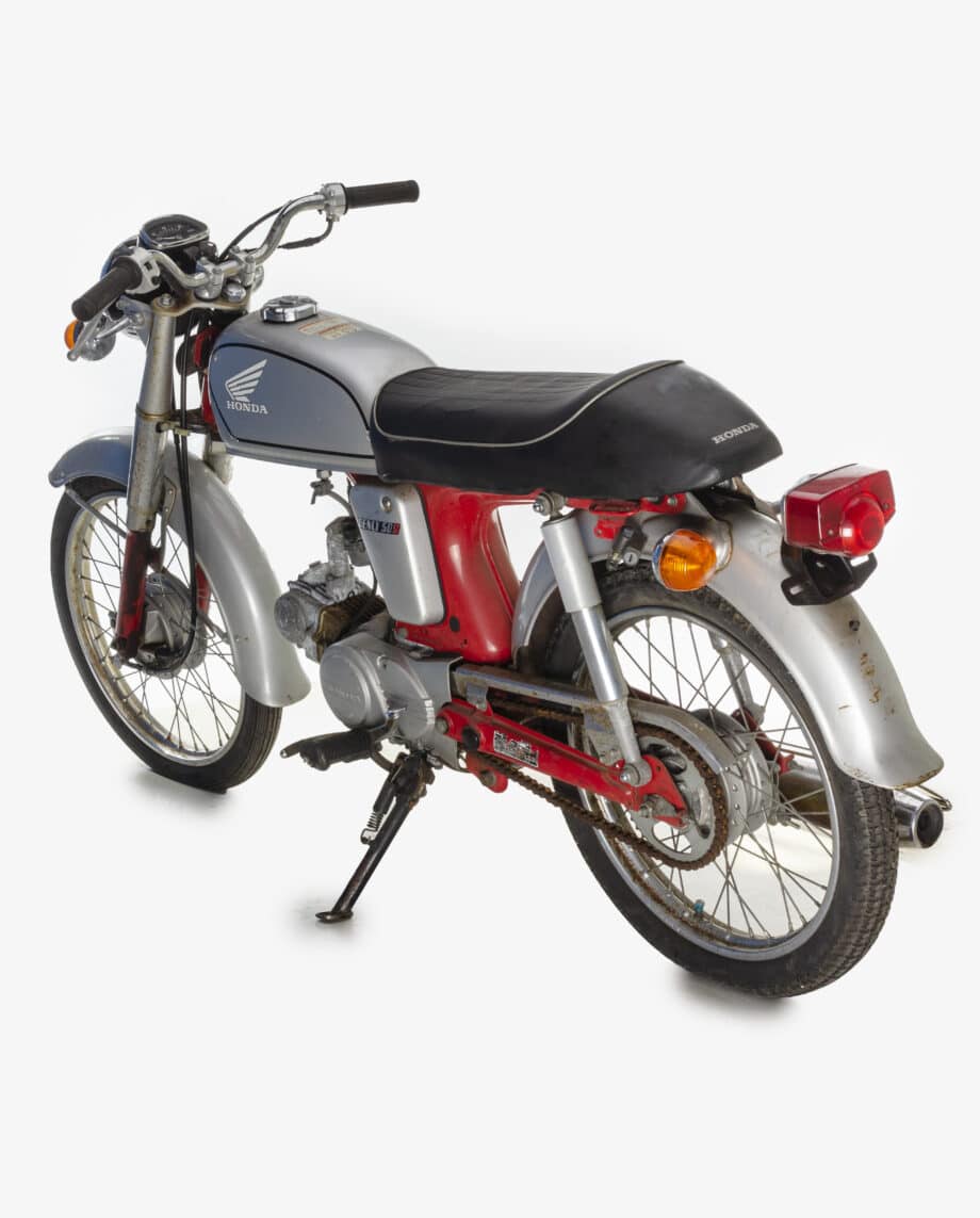 Honda Benly 50S rood-zilver - 15941 km - Afbeelding 2