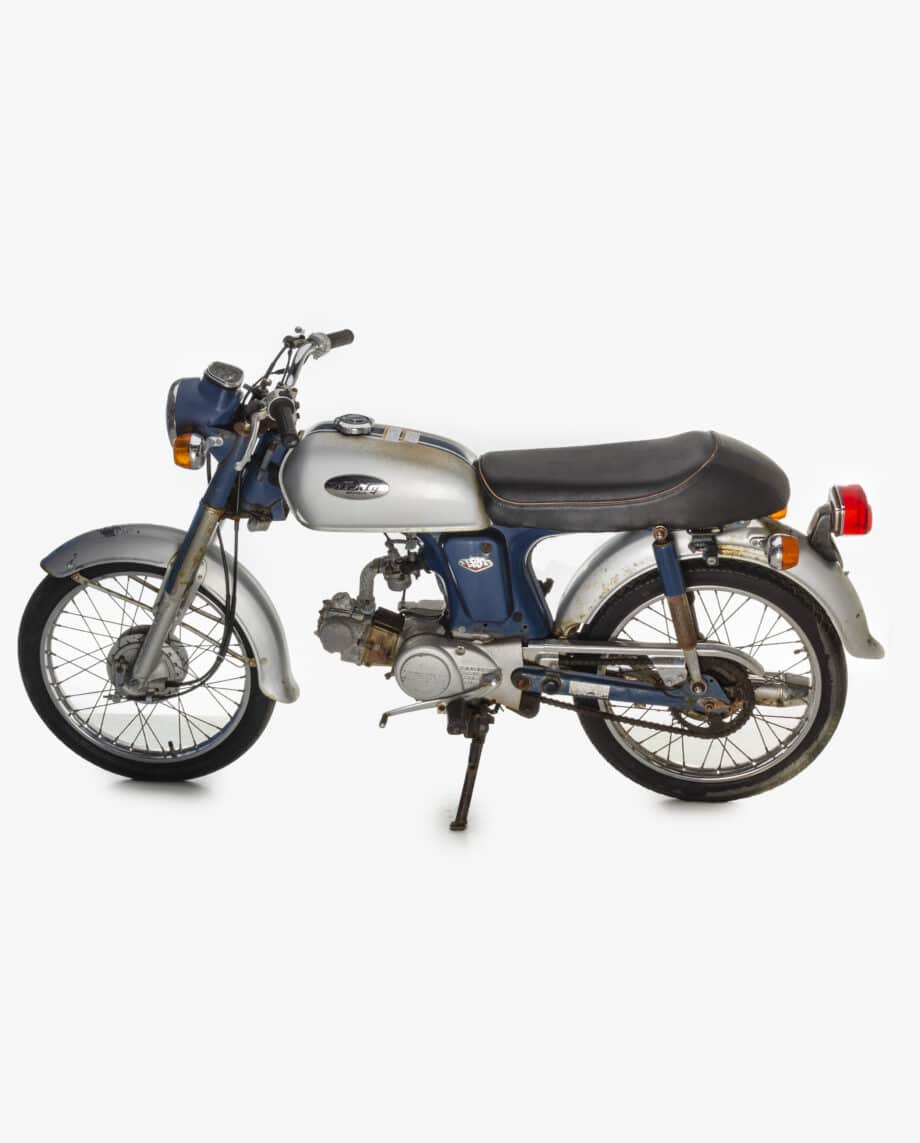 Honda Benly 50S blauw-zilver - 36982 km - Afbeelding 3