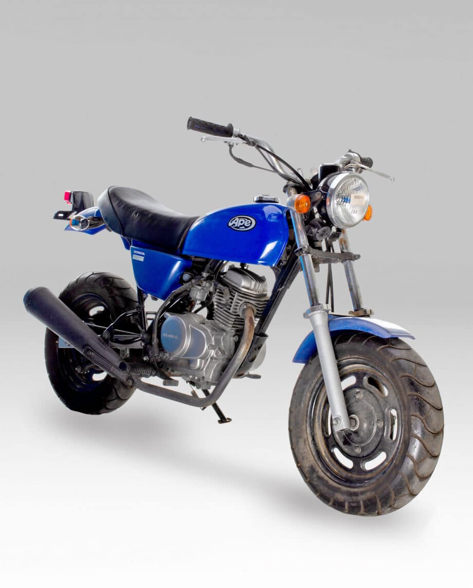 Honda Ape 50 blauw - 9068 km