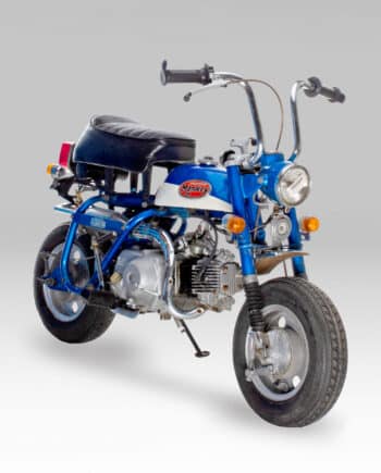 Honda Monkey Z50Z blauw - 7833 km PTX_8338-1