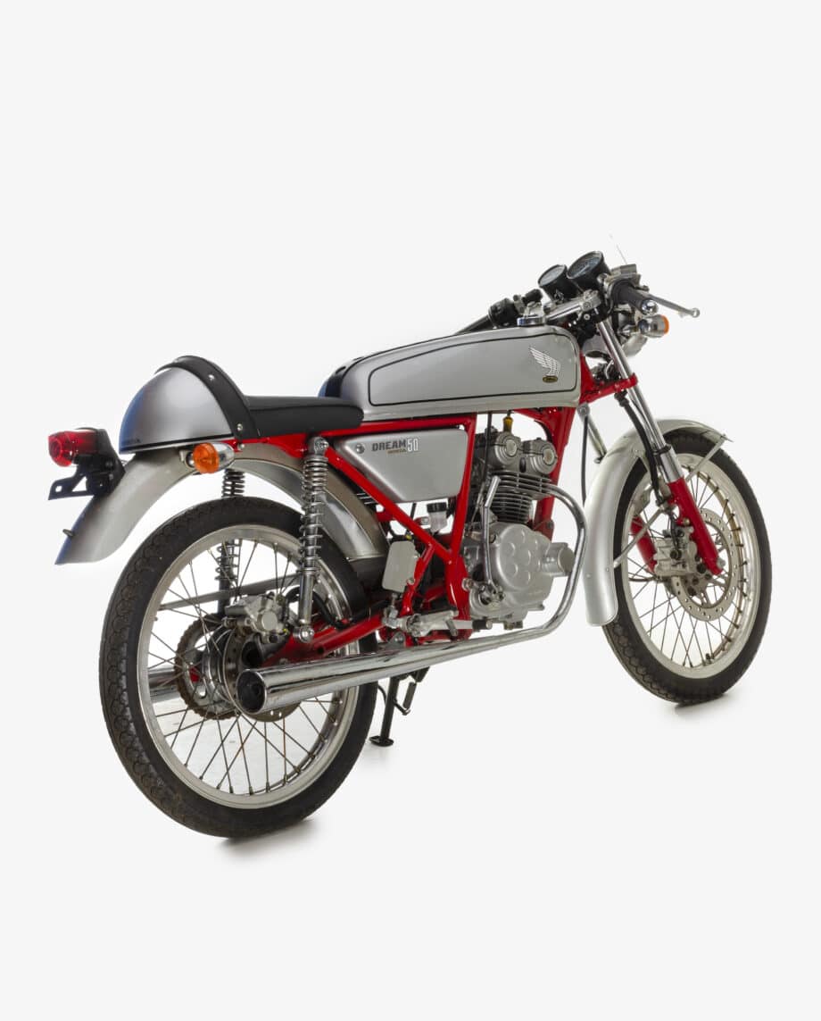 Honda Dream 50 zilver - 873 km - Afbeelding 7